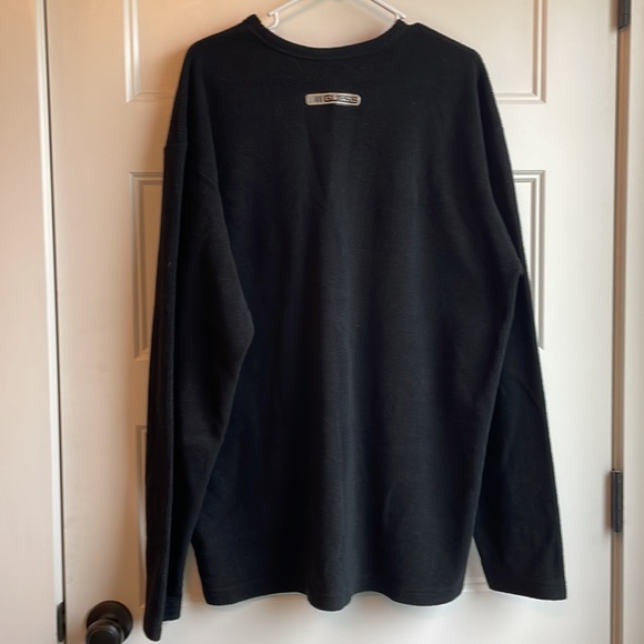 Men’s Guess Black Pullover V-Neck Sweater Size XXL - Picture 2 of 6